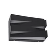 Searchlight Section fali lámpa fém, fekete, LED, 18W, 1448lm, 3000K - 86410BK