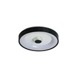 Searchlight Polka mennyezeti lámpa fém, műanyag, fekete, fehér, LED, 30W, 3793lm, 3000K - 89735-38BK