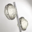 Searchlight Quartz asztali lámpa fém, üveg, króm, áttetsző, LED, 10W, 576lm, 4000K - EU28701-2CC