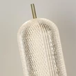 Searchlight CAPSULE asztali lámpa fém, üveg, akril, sárgaréz, LED, 17W, 3000K, 1649 Lm - EU28805SB