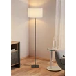 Searchlight Chelsea állólámpa fém, szövet, barna, fehér, E27, 60W - EU50502LT