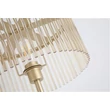 Searchlight Swizzle állólámpa fém, üveg, arany, pezsgő, E27, 60W - EU55626CP