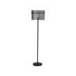 Searchlight Swizzle állólámpa fém, üveg, fekete, füstszín, E27, 60W - EU55626SM