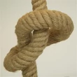 Searchlight Rope asztali lámpa szövet, barna, fehér, E27, 60W - EU78410
