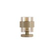 Searchlight Royal asztali lámpa fém, üveg, homokszín, borostyán, E27, 60W - EU82437-1SA