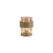 Searchlight Royal asztali lámpa fém, üveg, homokszín, borostyán, E27, 60W - EU82437-1SA