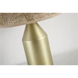Searchlight Pheobe asztali lámpa fém, rattan, arany, barna, E27, 40W - EU89745GO