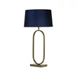 Searchlight Modish asztali lámpa fém, szövet, bronz, lila, E27, 60W - EU94102AZ