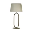 Searchlight Modish asztali lámpa fém, szövet, bronz, bézs, E27, 60W - EU94102NA