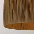 Searchlight Raffia búra szövet, barna, B22, E14, E27 - SO701870