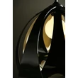 GOCCIA függeszték fém, Opalflex fekete, E27 - GOCSM00BLK01T00000EU