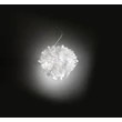 Slamp VELI függeszték fém, Lentiflex áttetsző, E27 - VELSL00PRS01T00000EU