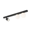 TK Lighting VOX mennyezet lámpa fém, üveg, fekete, fehér, GU10+G9 - TK-10001