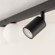 TK Lighting VOX mennyezet lámpa fém, üveg, fekete, fehér, GU10+G9 - TK-10002