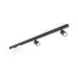 TK Lighting VOX mennyezet lámpa fém, üveg, fekete, fehér, GU10+G9 - TK-10002