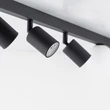 TK Lighting VOX mennyezet lámpa fém, üveg, fekete, fehér, GU10+G9 - TK-10004