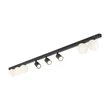 TK Lighting VOX mennyezet lámpa fém, üveg, fekete, fehér, GU10+G9 - TK-10004