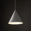 TK Lighting CONO függeszték fém, fehér, E27 - TK-10007