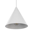 TK Lighting CONO függeszték fém, fehér, E27 - TK-10007