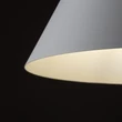 TK Lighting CONO függeszték fém, fehér, E27 - TK-10008