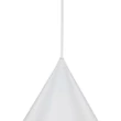 TK Lighting CONO függeszték fém, fehér, E27 - TK-10008