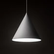 TK Lighting CONO függeszték fém, fehér, E27 - TK-10009