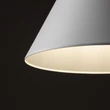 TK Lighting CONO függeszték fém, fehér, E27 - TK-10009