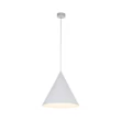 TK Lighting CONO függeszték fém, fehér, E27 - TK-10009