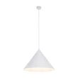 TK Lighting CONO függeszték fém, fehér, E27 - TK-10010