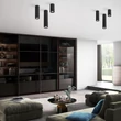 TK Lighting TUNE mennyezet lámpa fém, fekete, GU10 - TK-10026