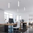 TK Lighting TUNE mennyezet lámpa fém, fehér, GU10 - TK-10027