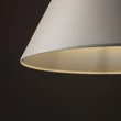 TK Lighting CONO függeszték fém, bézs, E27 - TK-10056