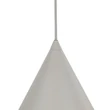 TK Lighting CONO függeszték fém, bézs, E27 - TK-10056