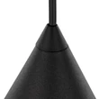 TK Lighting CONO függeszték fém, fekete, E27 - TK-10058
