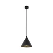 TK Lighting CONO függeszték fém, fekete, E27 - TK-10058