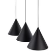 TK Lighting CONO függeszték fém, fekete, E27 - TK-10060