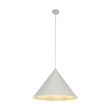 TK Lighting CONO függeszték fém, bézs, E27 - TK-10061