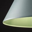 TK Lighting CONO függeszték fém, mentazöld, E27 - TK-10063