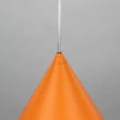 TK Lighting CONO függeszték fém, narancssárga, E27 - TK-10064