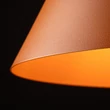 TK Lighting CONO függeszték fém, narancssárga, E27 - TK-10064
