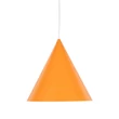 TK Lighting CONO függeszték fém, narancssárga, E27 - TK-10064
