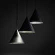 TK Lighting CONO függeszték fém, fekete, E27 - TK-10067