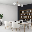 TK Lighting FAIRY mennyezet lámpa fém, üveg, arany, áttetsző, G9 - TK-10069