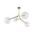 TK Lighting FAIRY mennyezet lámpa fém, üveg, arany, áttetsző, G9 - TK-10070