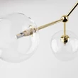 TK Lighting FAIRY mennyezet lámpa fém, üveg, arany, áttetsző, G9 - TK-10071