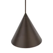 TK Lighting CONO függeszték fém, barna, E27 - TK-10073