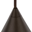 TK Lighting CONO függeszték fém, barna, E27 - TK-10073