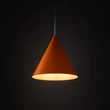TK Lighting CONO függeszték fém, narancssárga, E27 - TK-10075