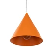 TK Lighting CONO függeszték fém, narancssárga, E27 - TK-10075