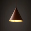 TK Lighting CONO függeszték fém, téglaszín, E27 - TK-10076